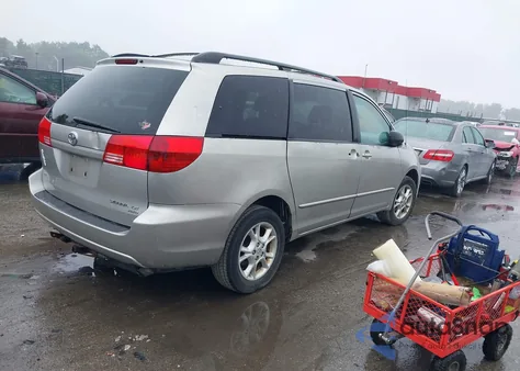 2004 Toyota Sienna Le из США, поврежденный, VIN 5TDBA23C84S007756